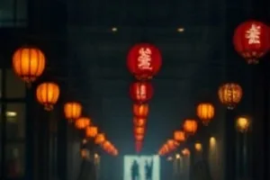 《静止的河》四个场景的轴线示意